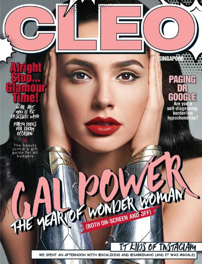 CLEO SINGAPORE magazine side cover  December 2017