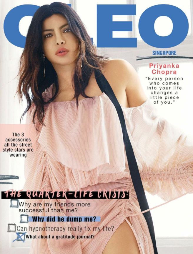 CLEO SINGAPORE magazine side cover  October 2018