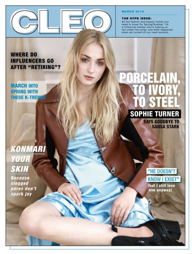 CLEO SINGAPORE magazine side cover  March 2019