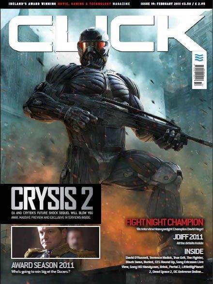 CLICK magazine side cover Issue 19 February 2011