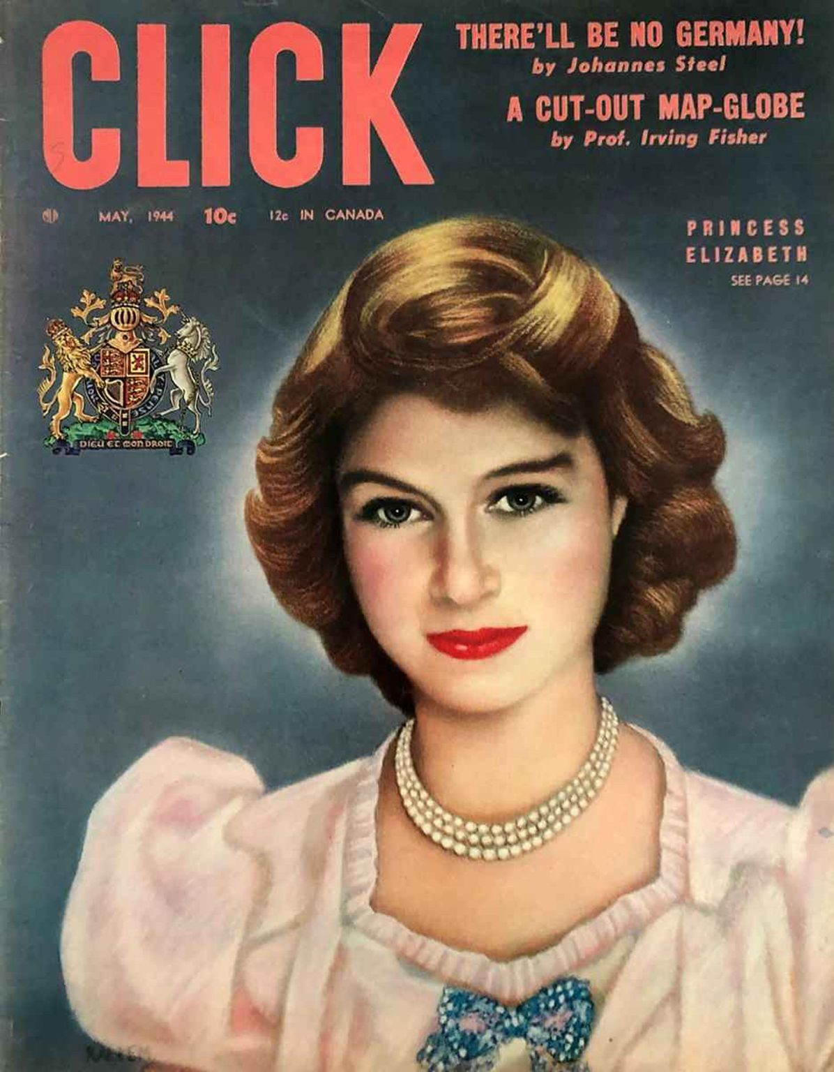 CLICK (USA) magazine side cover  May 1944