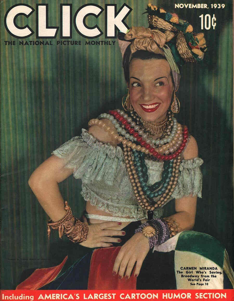 CLICK (USA) magazine side cover November 1939