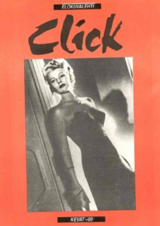 CLICK FINLAND magazine side cover   1989