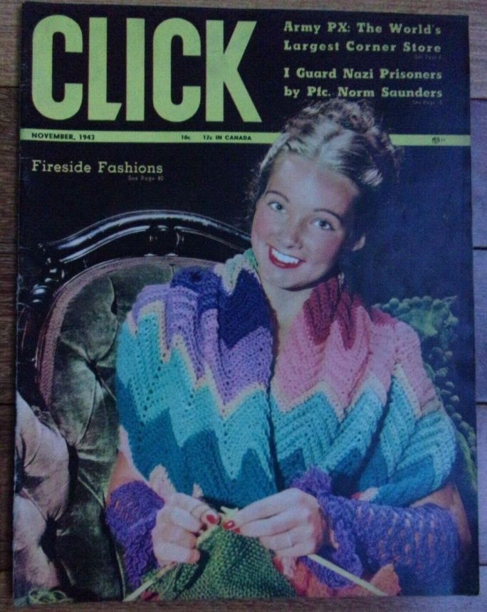 CLICK (USA) magazine side cover  November 1943