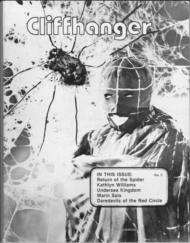 CLIFFHANGER magazine side cover Issue 5  1985