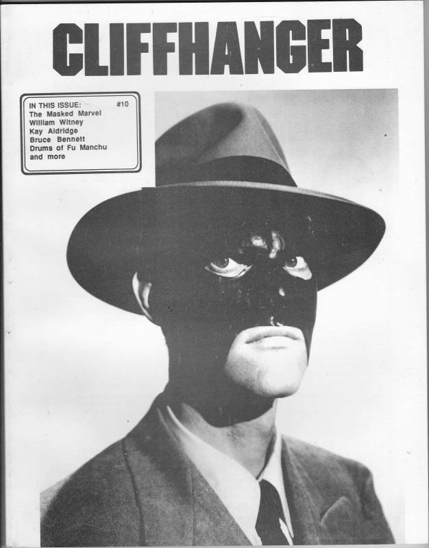 CLIFFHANGER magazine side cover Issue 10  1989
