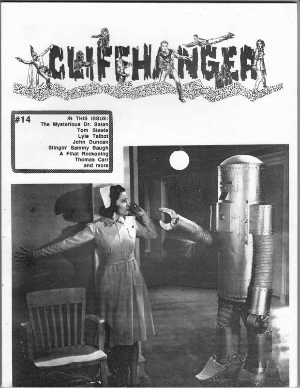 CLIFFHANGER magazine side cover Issue 14  1991