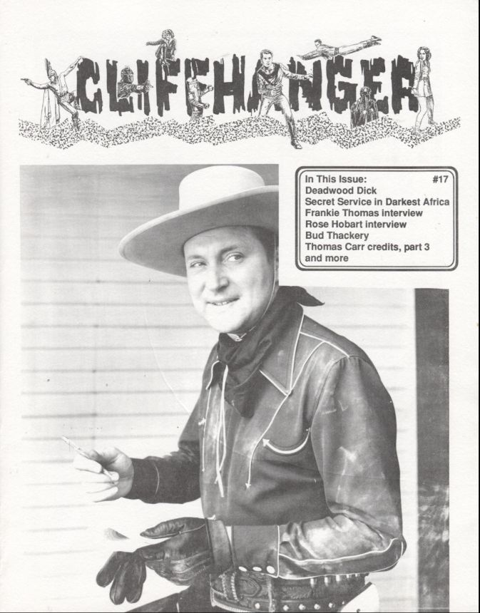 CLIFFHANGER magazine side cover Issue 17  1993