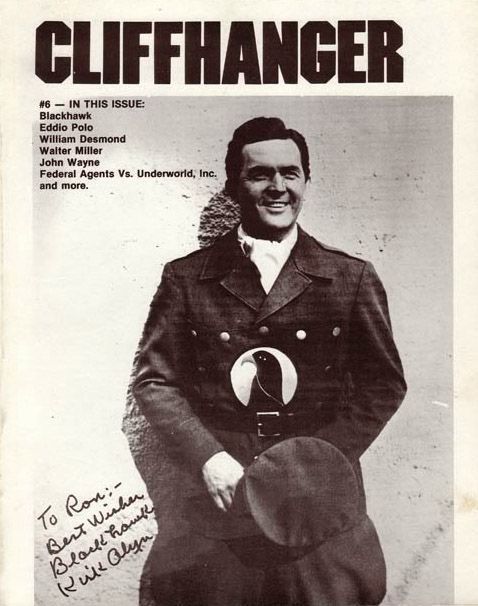 CLIFFHANGER magazine side cover Issue 6  1985