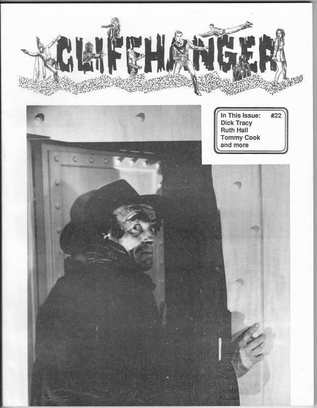 CLIFFHANGER magazine side cover Issue 22  1995
