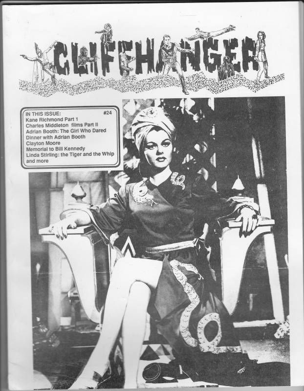 CLIFFHANGER magazine side cover Issue 24  1997
