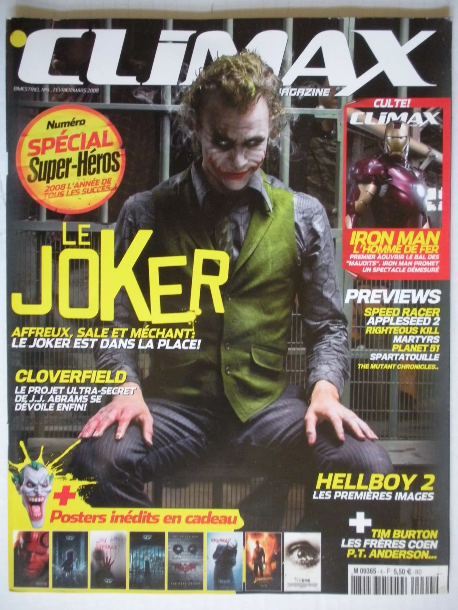 CLIMAX magazine side cover Issue 4  