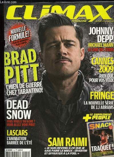 CLIMAX magazine side cover Issue 14 June 2009