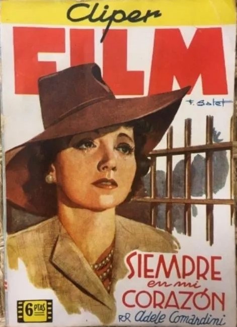 CLIPER FILM magazine side cover Issue 1   1949