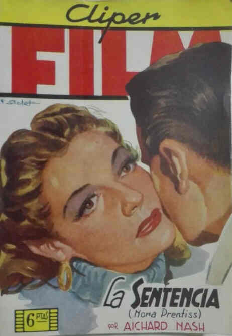 CLIPER FILM magazine side cover Issue 12   1949