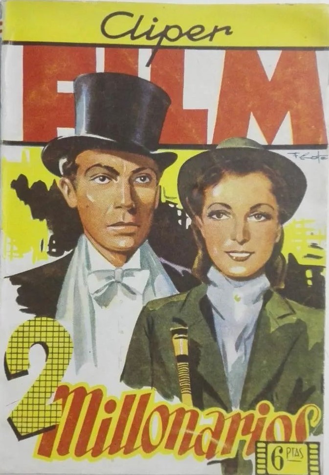 CLIPER FILM magazine side cover Issue 19   1949