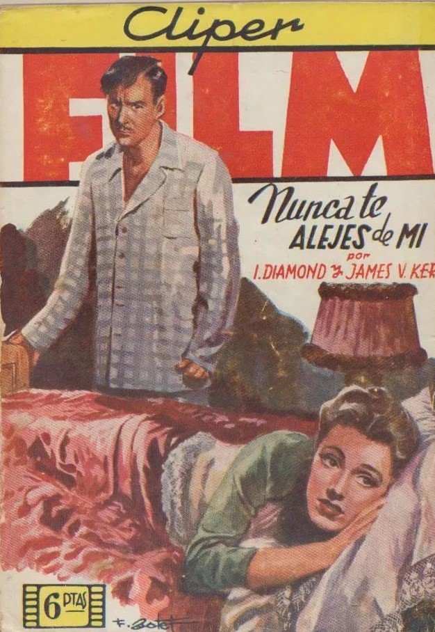 CLIPER FILM magazine side cover Issue 3   1949