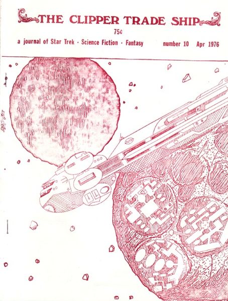CLIPPER TRADE SHIP magazine side cover Issue 10 April 1976