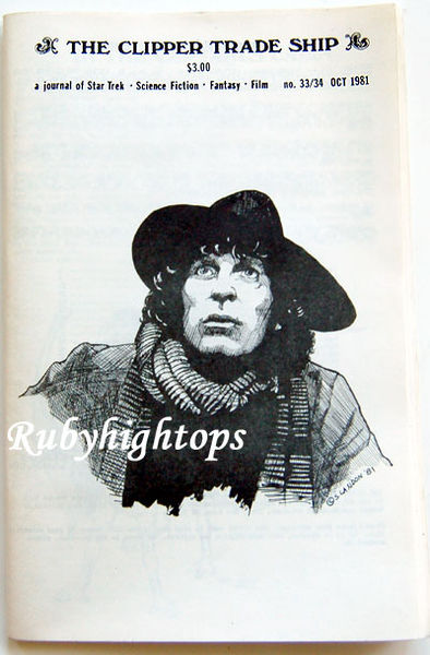 CLIPPER TRADE SHIP magazine side cover Issue 33/34 October 1981