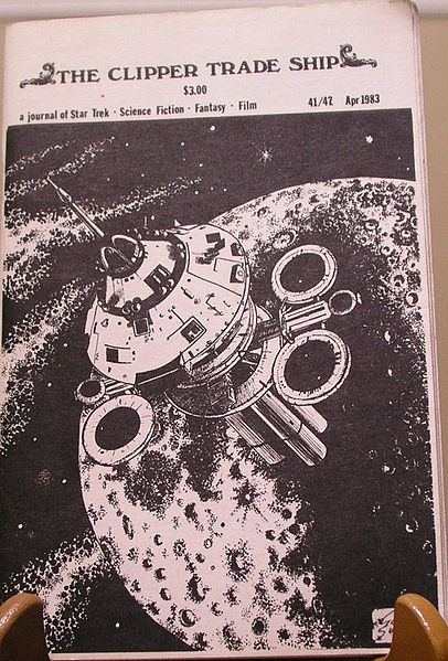 CLIPPER TRADE SHIP magazine side cover Issue 41/42 April 1983