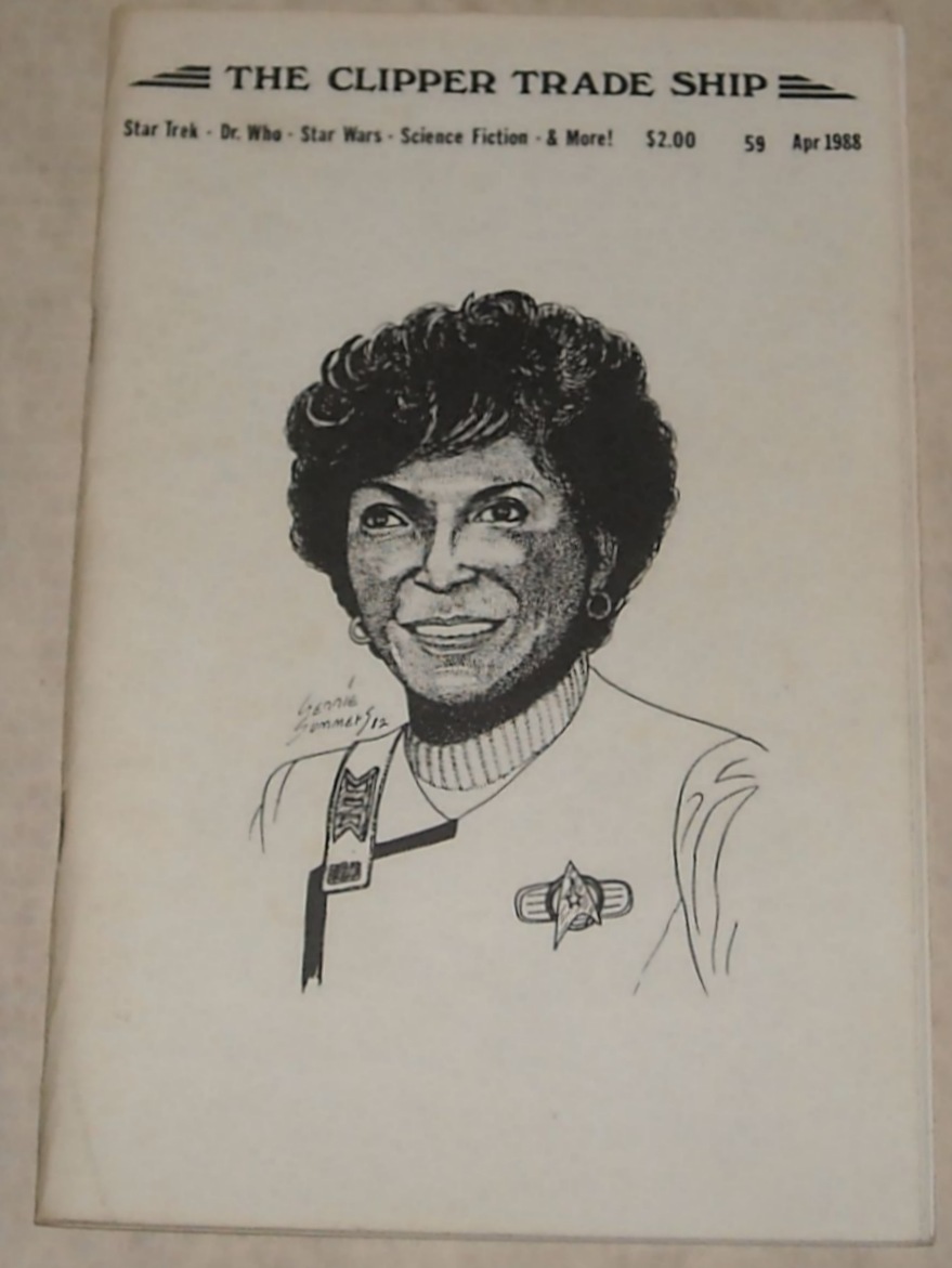 CLIPPER TRADE SHIP magazine side cover Issue 59 April 1988
