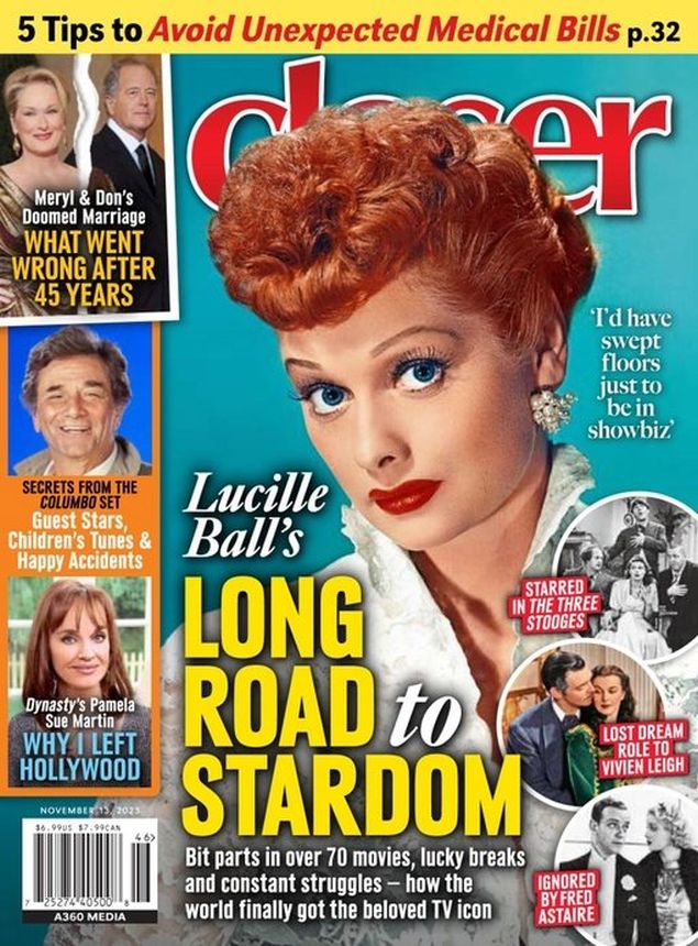 CLOSER WEEKLY magazine side cover 13 November 2023