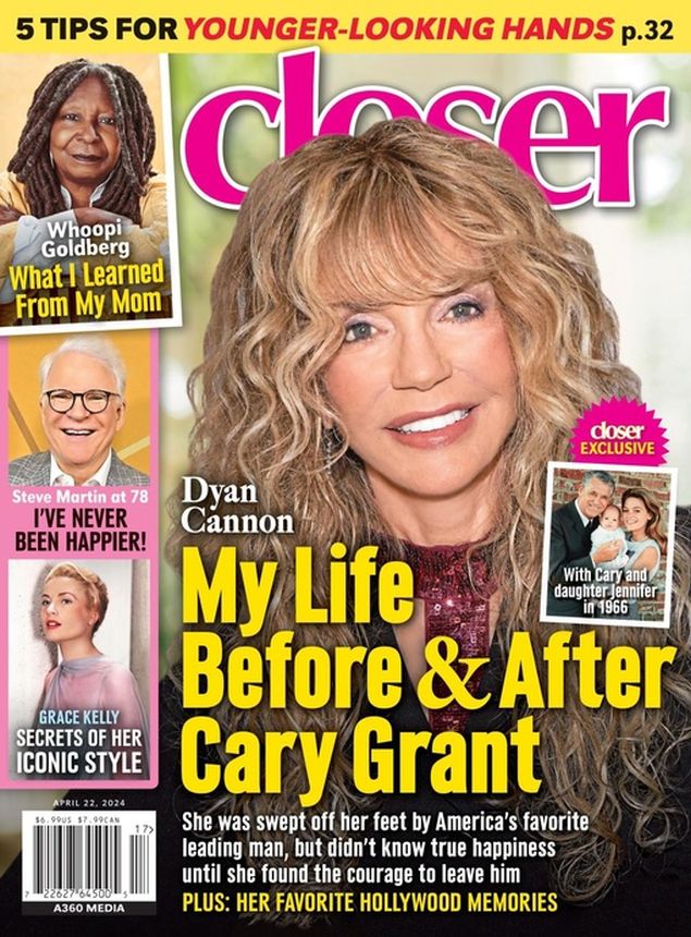 CLOSER WEEKLY magazine side cover 22 April 2024