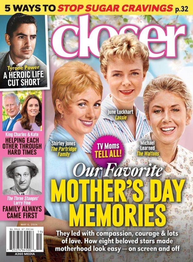 CLOSER WEEKLY magazine side cover 6 May 2024