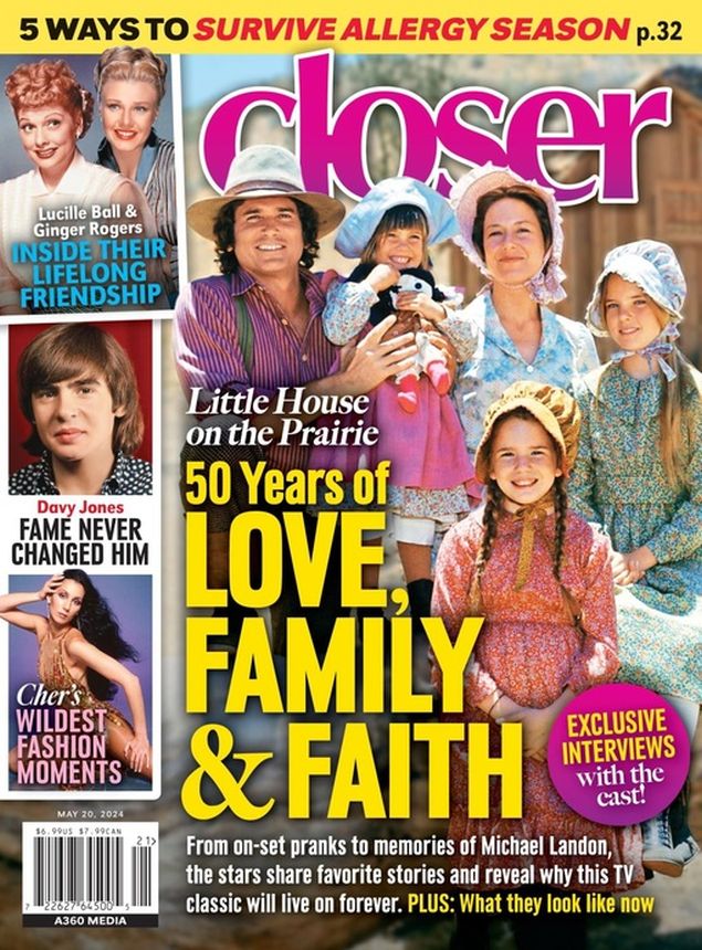 CLOSER WEEKLY magazine side cover 20 May 2024