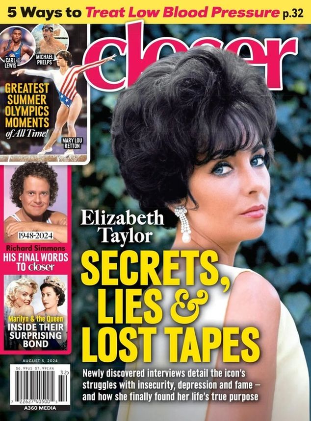 CLOSER WEEKLY magazine side cover 5 August 2024