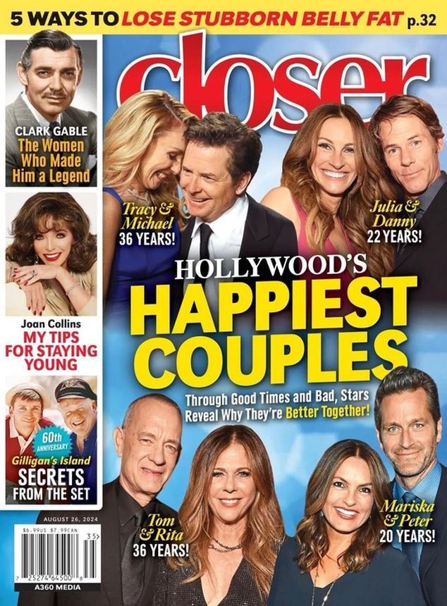 CLOSER WEEKLY magazine side cover 26 August 2024