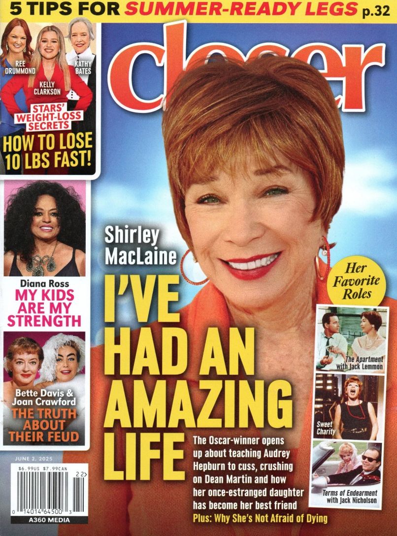 CLOSER WEEKLY magazine side cover 2 June 2025