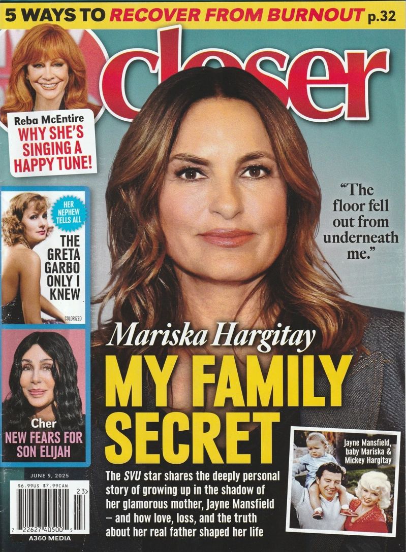 CLOSER WEEKLY magazine side cover 9 June 2025