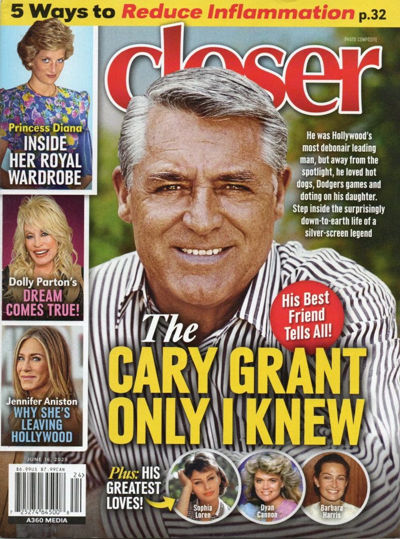 CLOSER WEEKLY magazine side cover 16 June 2025