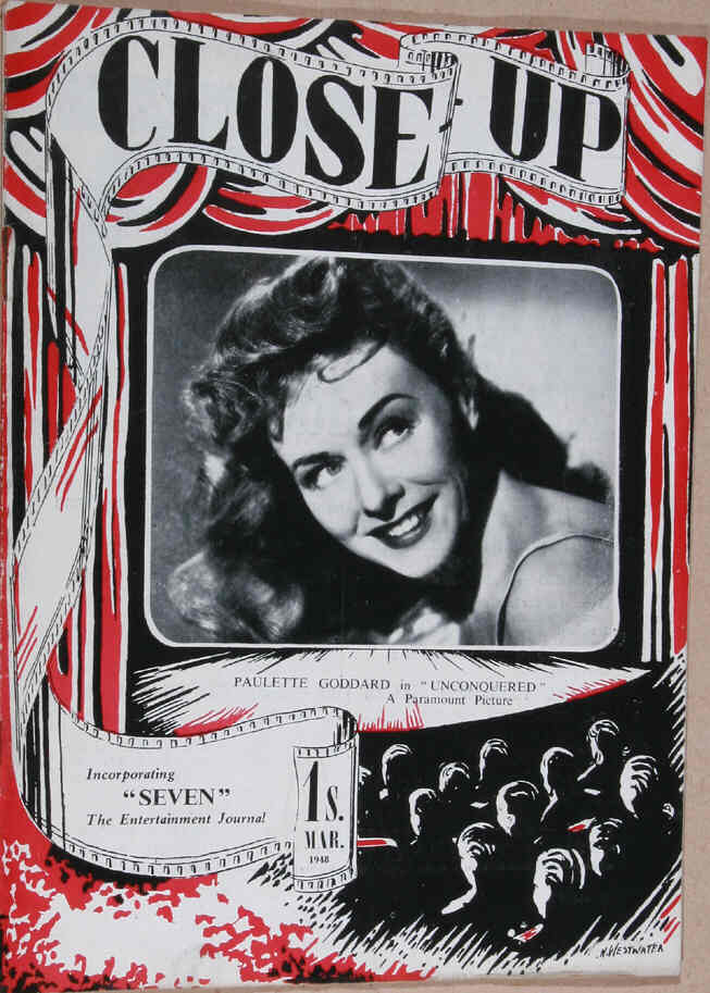 CLOSE-UP (40s) magazine side cover Issue 1 March 1948