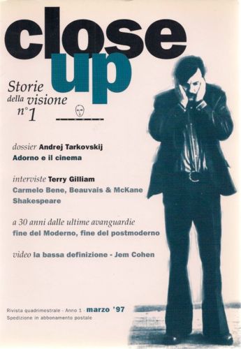 CLOSE UP (It) magazine side cover Issue 1 March 1997