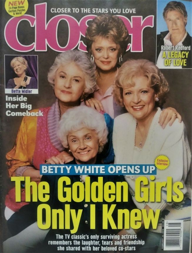 CLOSER WEEKLY magazine side cover 22 February 2016