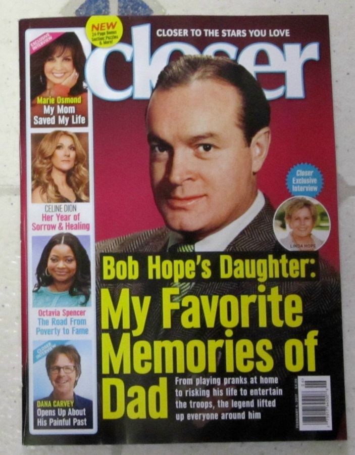 CLOSER WEEKLY magazine side cover 6 February 2017