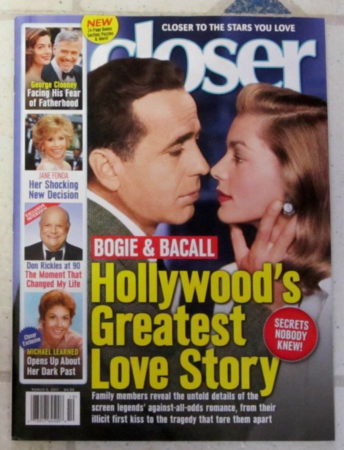 CLOSER WEEKLY magazine side cover 6 March 2017