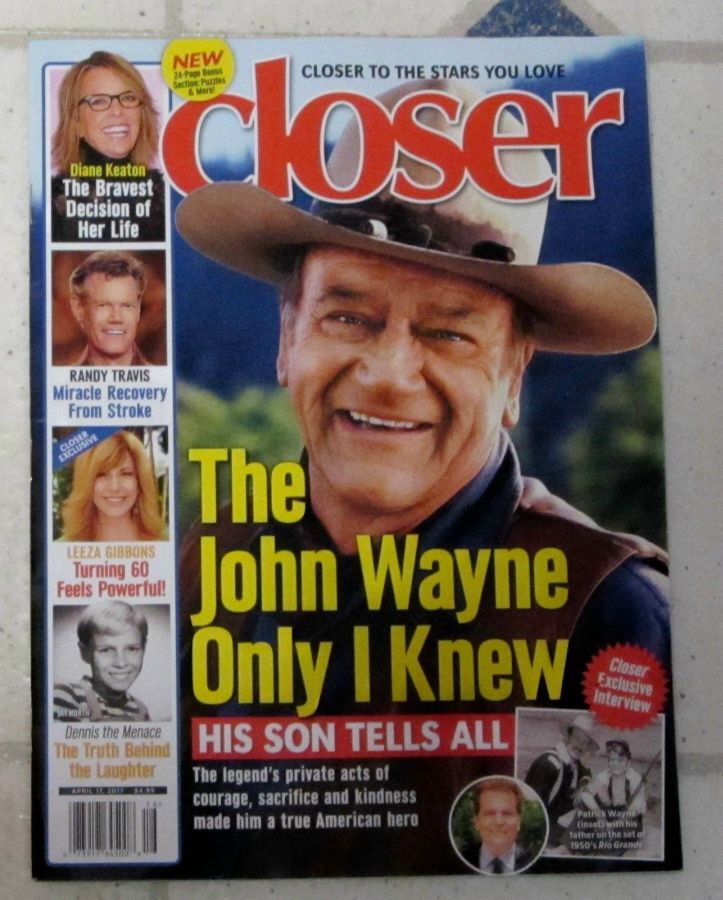 CLOSER WEEKLY magazine side cover 17 April 2017
