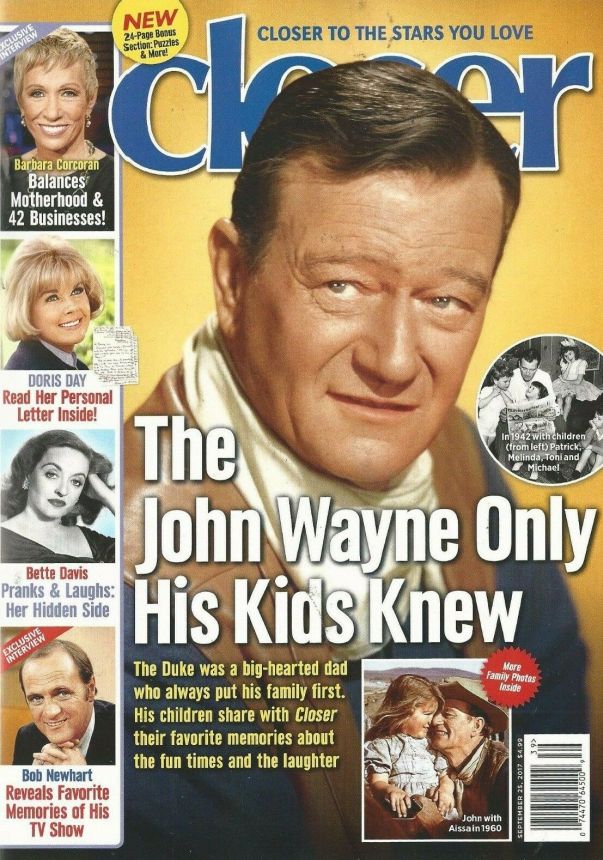 CLOSER WEEKLY magazine side cover 25 September 2017