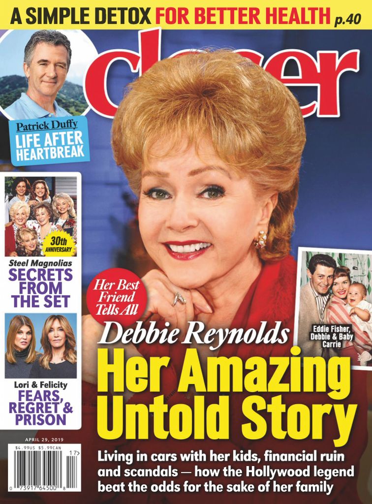 CLOSER WEEKLY magazine side cover 29 April 2019