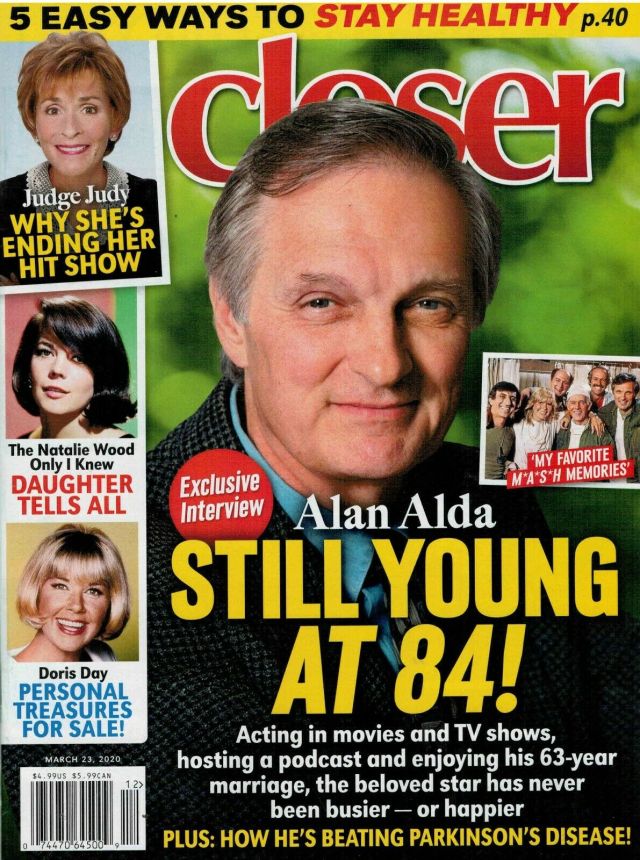 CLOSER WEEKLY magazine side cover 23 March 2020