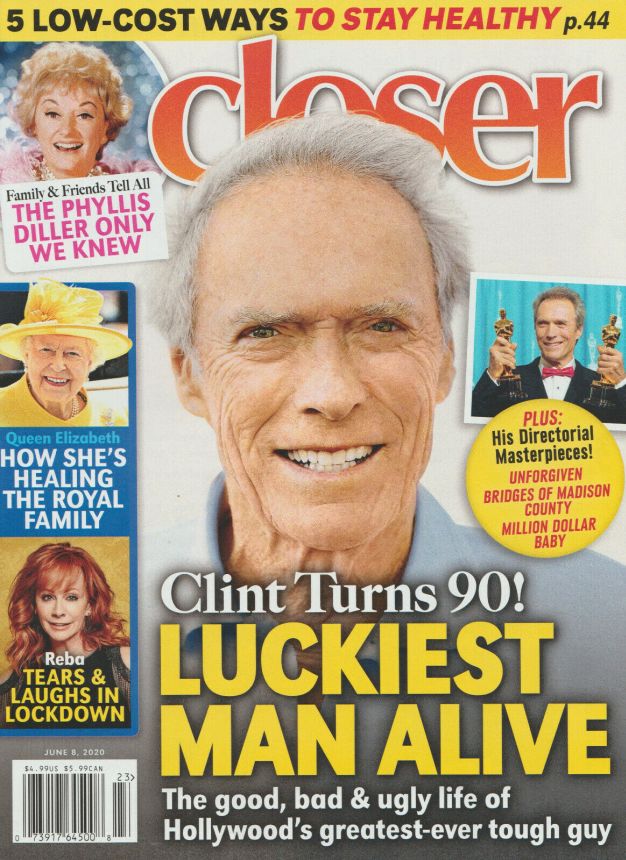 CLOSER WEEKLY magazine side cover 8 June 2020