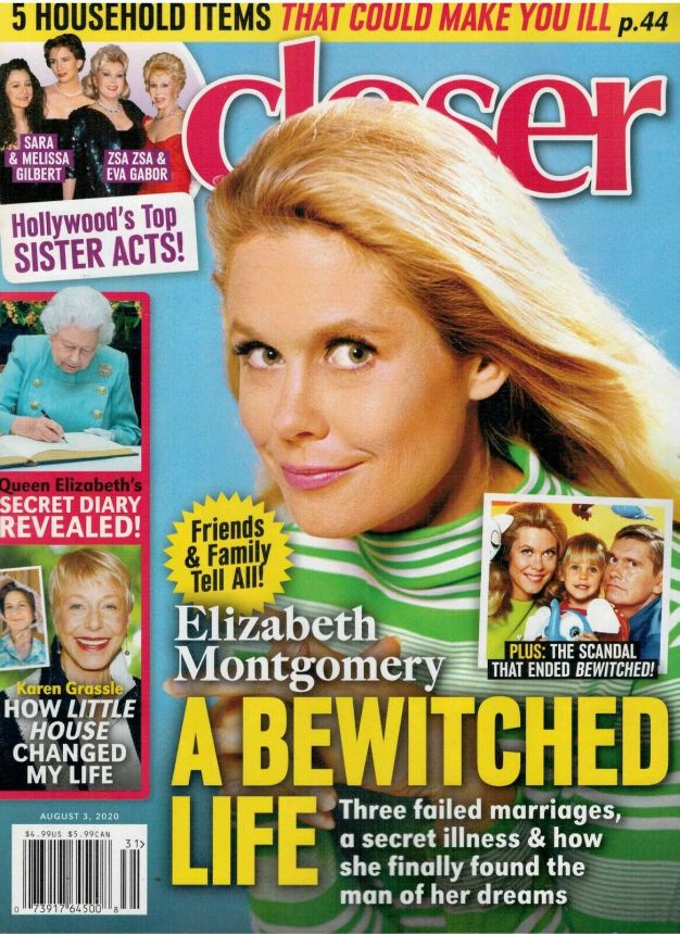 CLOSER WEEKLY magazine side cover 3 August 2020
