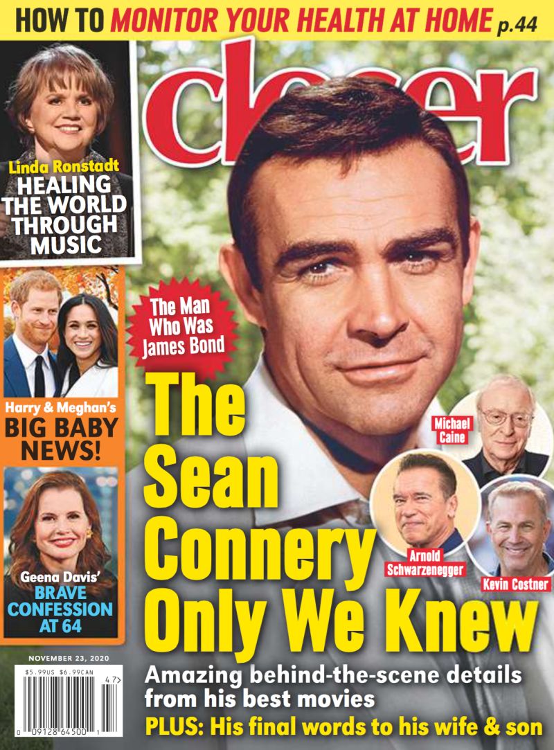 CLOSER WEEKLY magazine side cover 23 November 2020