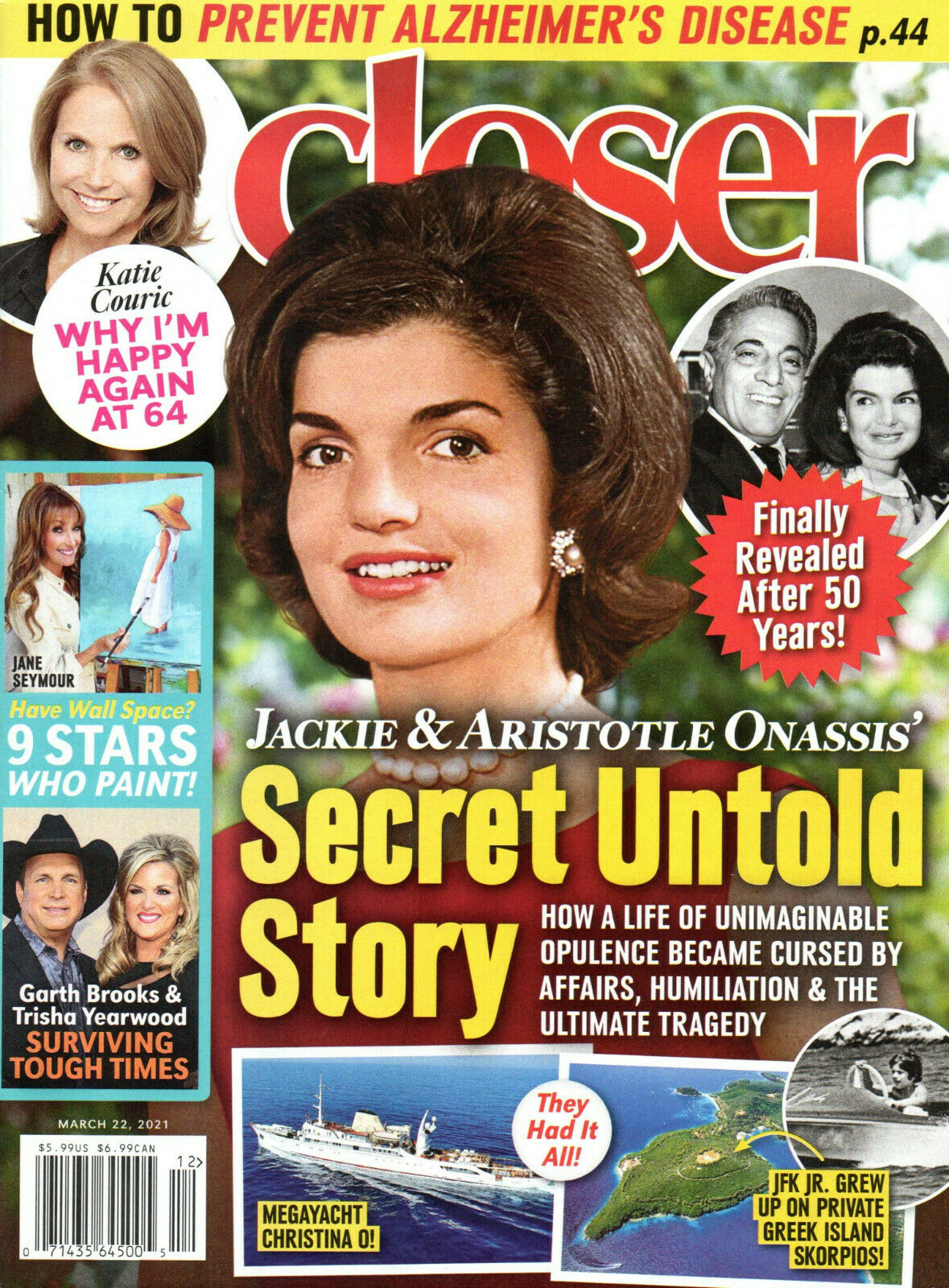 CLOSER WEEKLY magazine side cover 22 March 2021