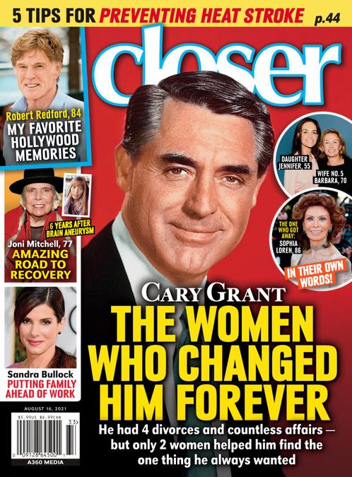 CLOSER WEEKLY magazine side cover 16 August 2021