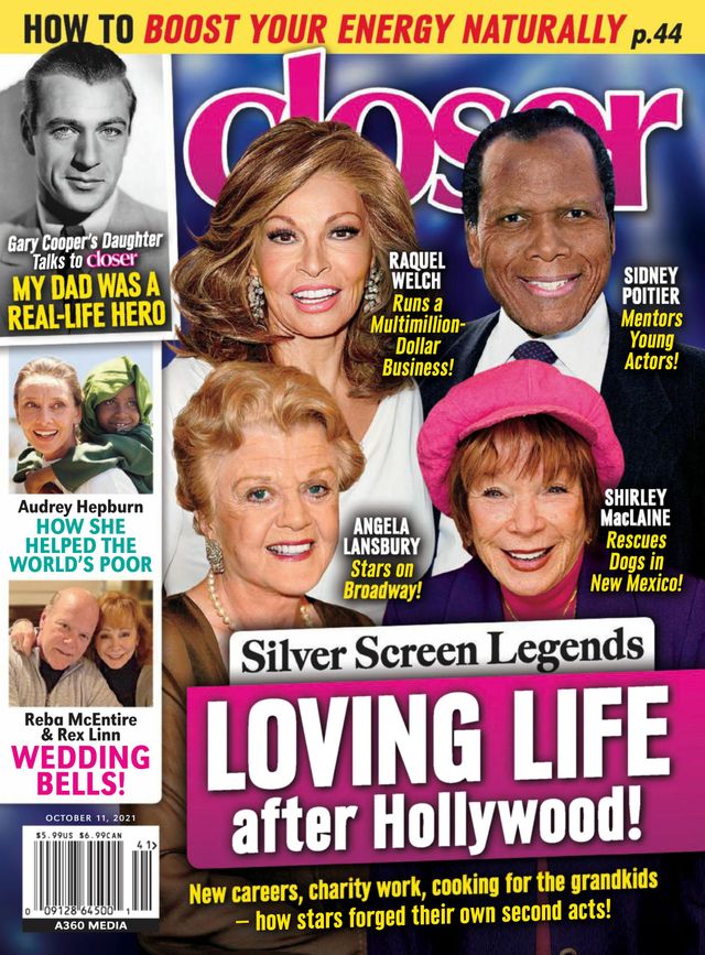 CLOSER WEEKLY magazine side cover 11 October 2021