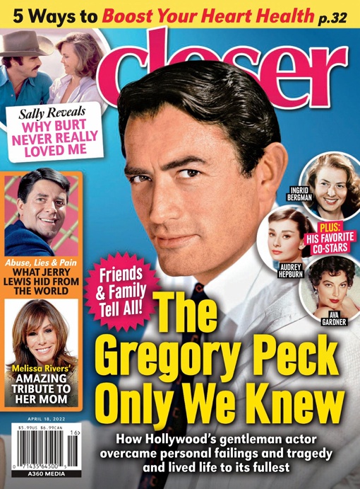 CLOSER WEEKLY magazine side cover 18 April 2022